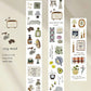 NEW! Pion - Cozy Mood | Kiss-cut | 3.5cm Washi Tape | Release Paper | 5.7M