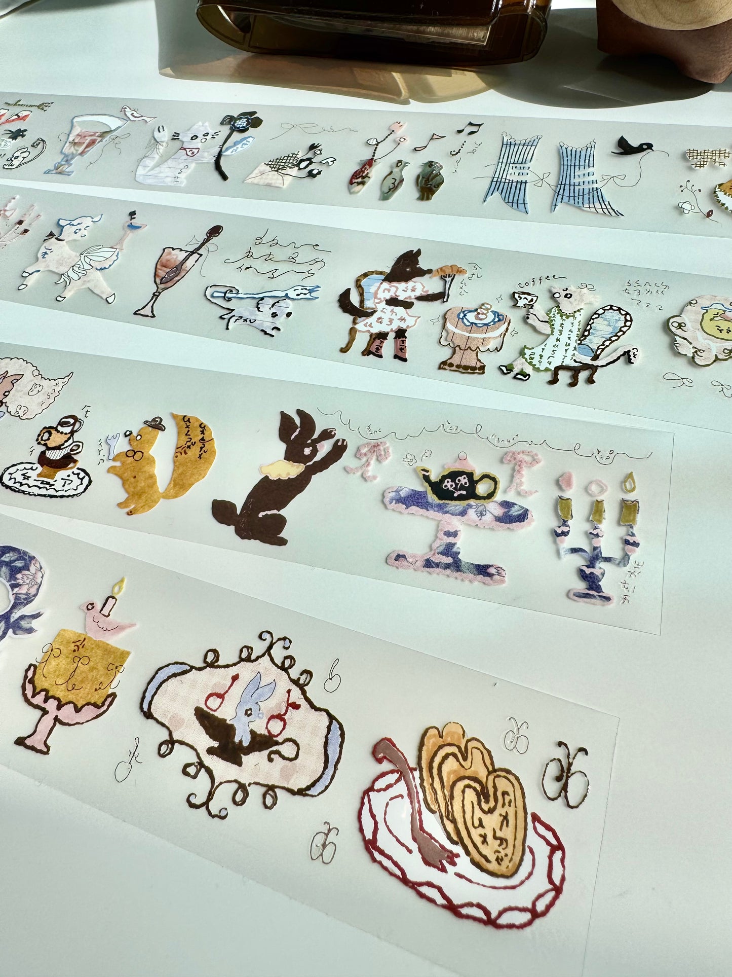 NEW! Misshoegg - Little Party Guest | Rose Gold Foil | 4cm PET Tape | Release Paper | 10M