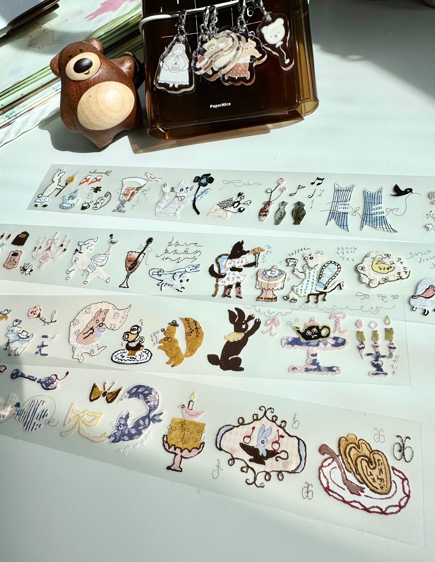 NEW! Misshoegg - Little Party Guest | Rose Gold Foil | 4cm PET Tape | Release Paper | 10M