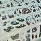 NEW! Idiot_sandwich X 63penhouse - Starry Whisper | Silver Foil | Kiss-cut | 4cm Glitter Tape | Release Paper | 5M