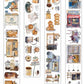 NEW! DingDing - A50 Coffee Time | Kiss-cut | 6.5cm PET Tape | Release Paper | 5M