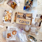NEW! DingDing - A50 Coffee Time | Kiss-cut | 6.5cm PET Tape | Release Paper | 5M