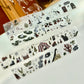 NEW! Idiot_sandwich X 63penhouse - Starry Whisper | Silver Foil | Kiss-cut | 4cm Glitter Tape | Release Paper | 5M