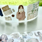 NEW! ZYS Studio - Calling It a Day | Kiss-cut | 7cm PET Tape |  Release Paper | 5M