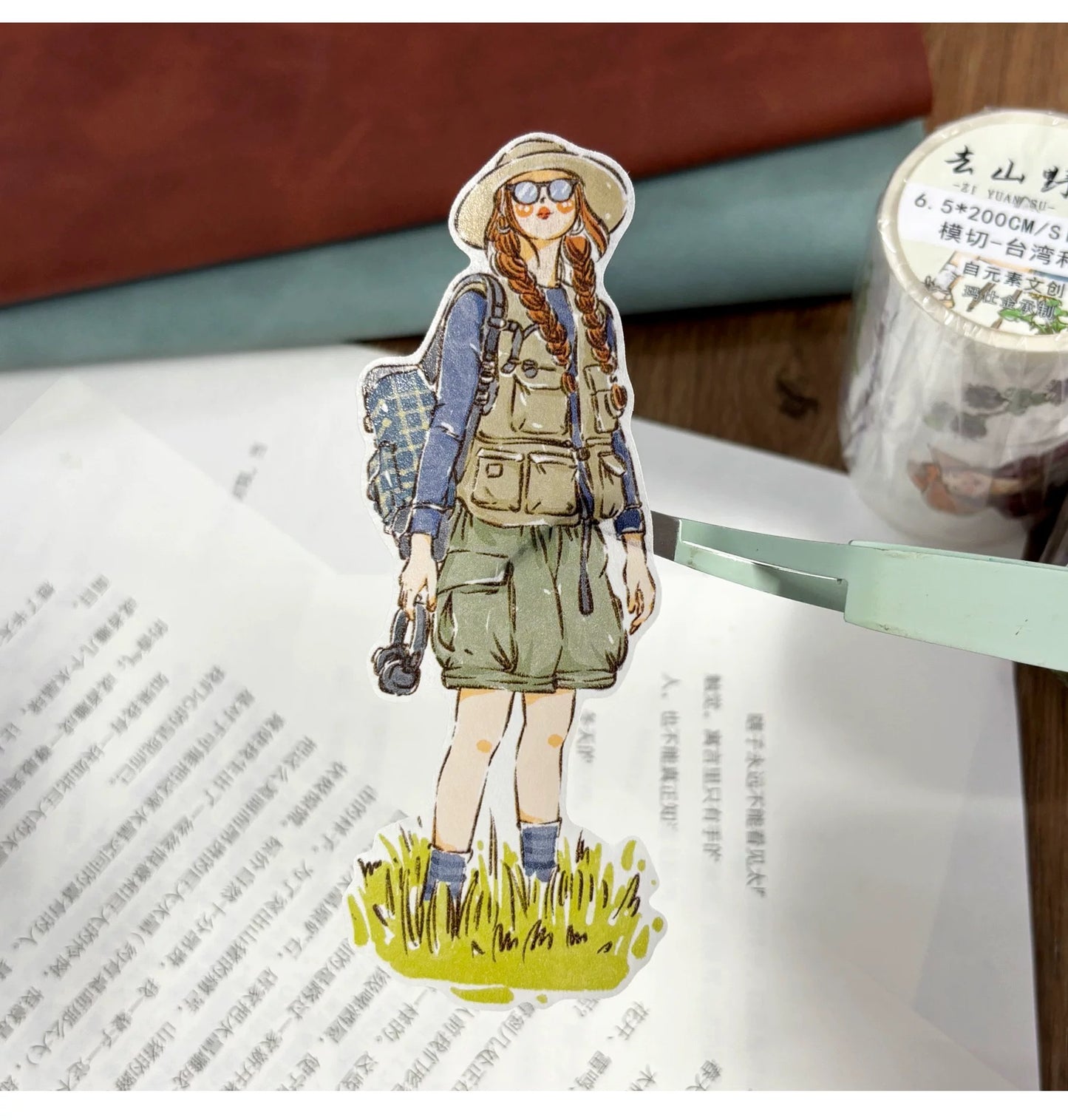 ZYS Studio - Into the Wild | Kiss-cut | 6.5cm PET Tape |  Release Paper | 6M