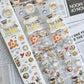 NEW! ZYS Studio - Coffee & Blooms | Kiss-cut | 5.5cm Tape | Release Paper | 5.2M