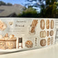 NEW! XBJia Studio - Shop Street | Kiss-cut | 7.5cm Tape | Release Paper | 6M