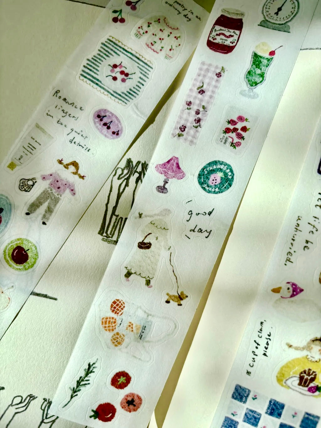 NEW! Pion - Fruit | Kiss-cut | 3.5cm Washi Tape | Release Paper | 5.7M