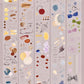 NEW! XBJia Studio - Little Decoration | Kiss-cut | 5cm Tape | Release Paper | 6M