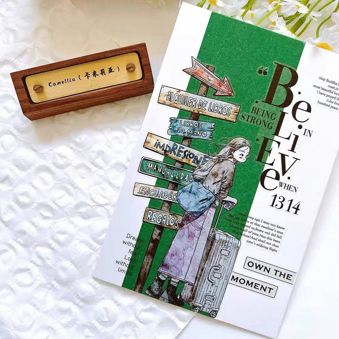 NEW! Kaixun - The Journey Begins | Kiss-cut | 4.5cm Matte PET Tape | Release Paper | 10M