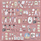 NEW! XBJia Studio - Everyday Things | Kiss-cut | 4.5cm Synthetic Paper Tape | Release Paper | 6M