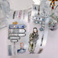 NEW! Kaixun - Signposts | Kiss-cut | 5cm Matte PET Tape | Release Paper | 10M