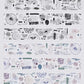 NEW! XBJia Studio - Story of Time | 6cm Tape | Release Paper | 6M