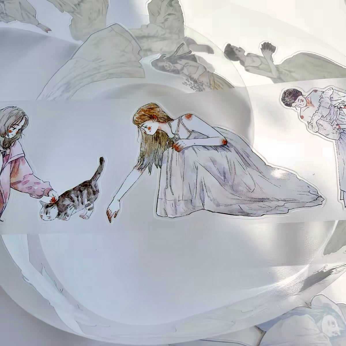 NEW! Kaixun - Soft Moments | Kiss-cut | 5.5cm Matte PET Tape | Release Paper | 5M