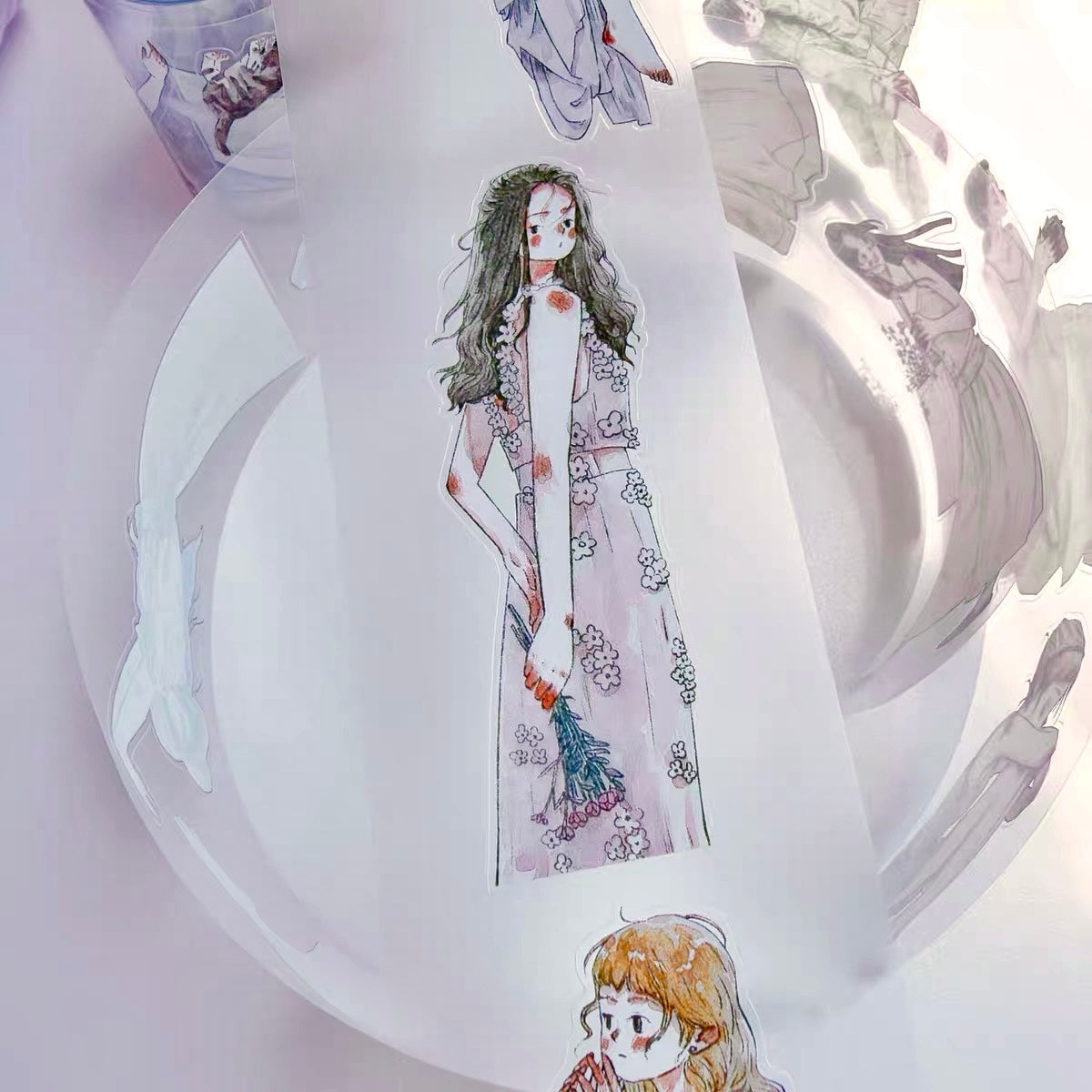 NEW! Kaixun - Soft Moments | Kiss-cut | 5.5cm Matte PET Tape | Release Paper | 5M