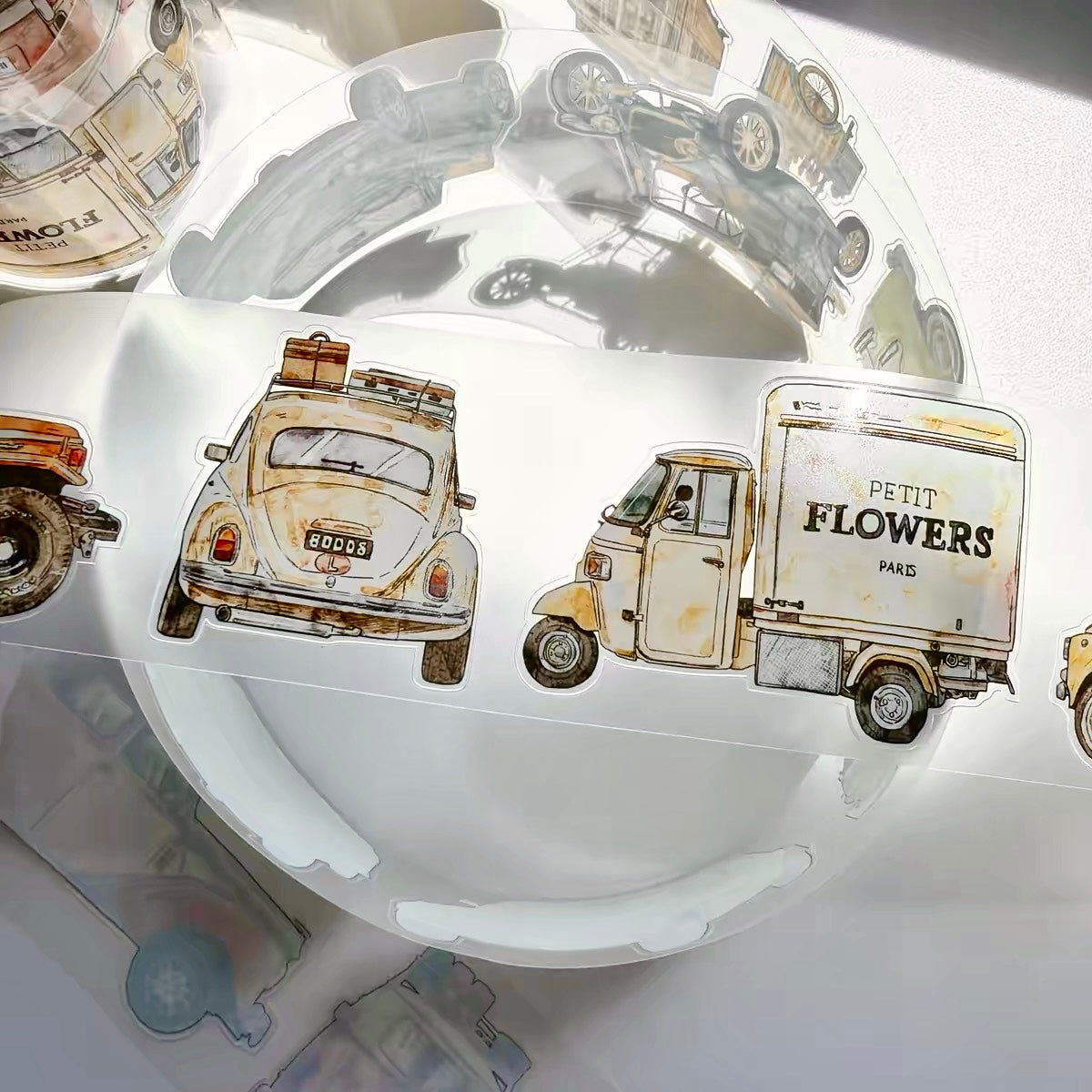NEW! Kaixun - On the Road | Kiss-cut | 5cm Matte PET Tape | Release Paper | 5M