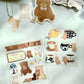 NEW! Xiao Xiao Studio - 3D Transfer Sticker | 2 Sheets | Rub On Sticker
