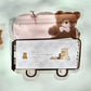 NEW! Xiao Xiao Studio - Lace Bear B | 35 Sheets Memo Pad | Ephemera Paper