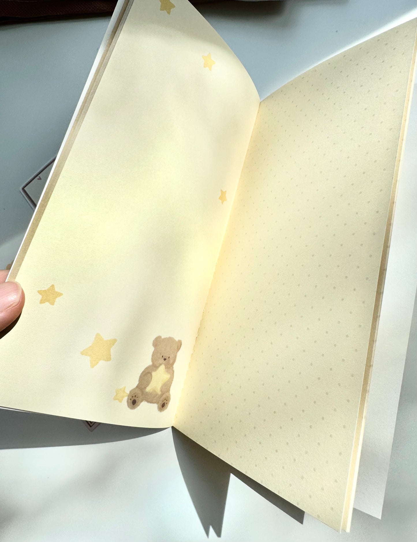 NEW! Xiao Xiao Studio - Hugging a Star | Silver Foil | Standard Size | Colorful Insert | 32p TN Refill | Journaling Accessories