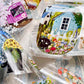 Xiami Studio - Spring Blossom Field | Kiss-cut | 6cm Glossy PET Tape | Release Paper | 5M