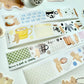NEW! Xiao Xiao Studio - Everyday Coffee | Kiss-cut | 3.5cm Washi Tape | Release Paper | 5.28M