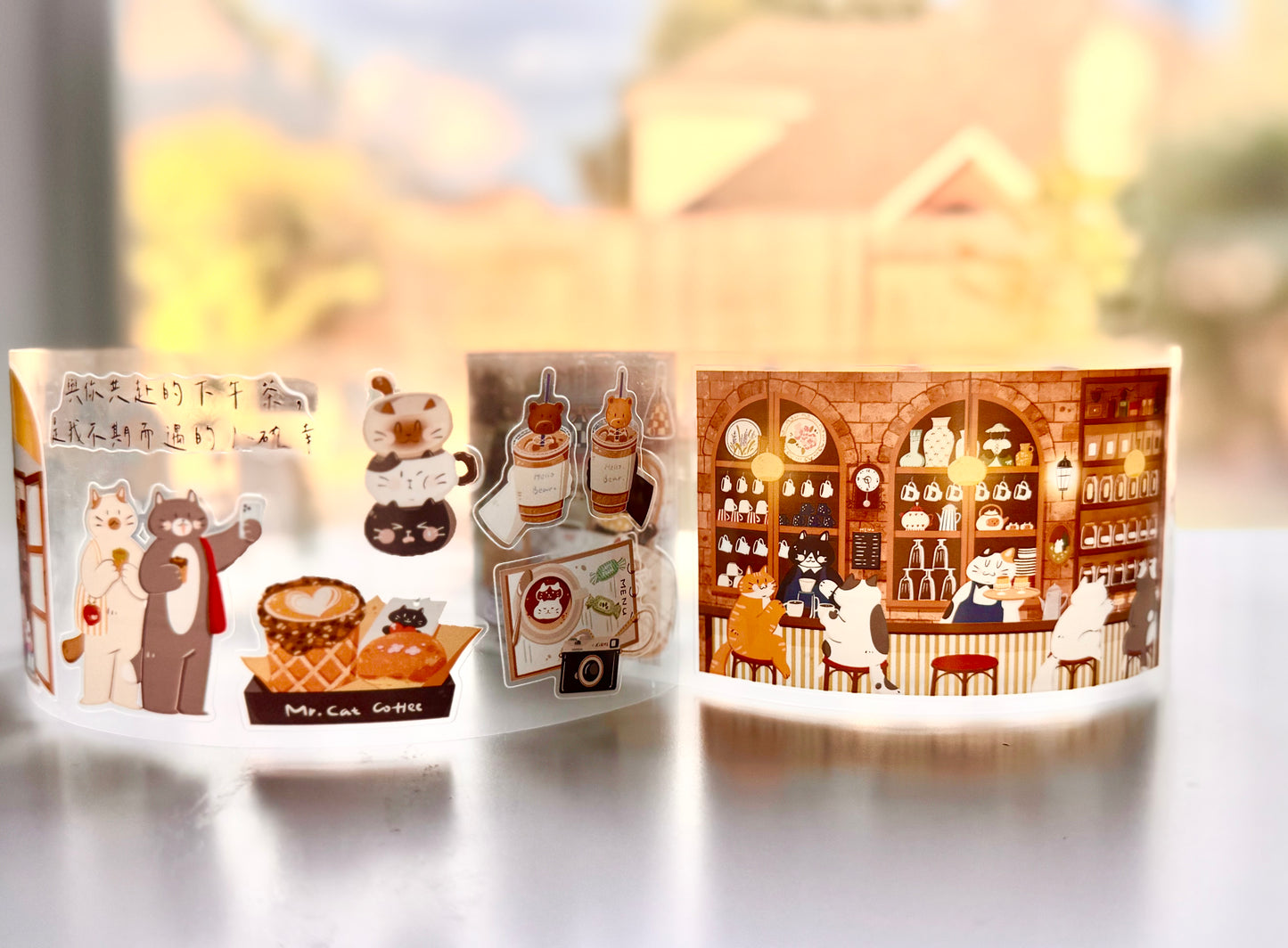 Xiami Studio - Coffee Stories | Kiss-cut | 6cm Tape | Release Paper | 5M