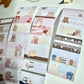 NEW! Xiao Xiao Studio - Little Bear Daily Notes | Tear-Off | 5cm Sticker Roll | Release Paper | 5.74M