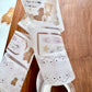 NEW! Xiao Xiao Studio - Plush Bear | Silver Foil | 4cm Tracing Paper | Non-Adhesive | NO Release Paper | 5M