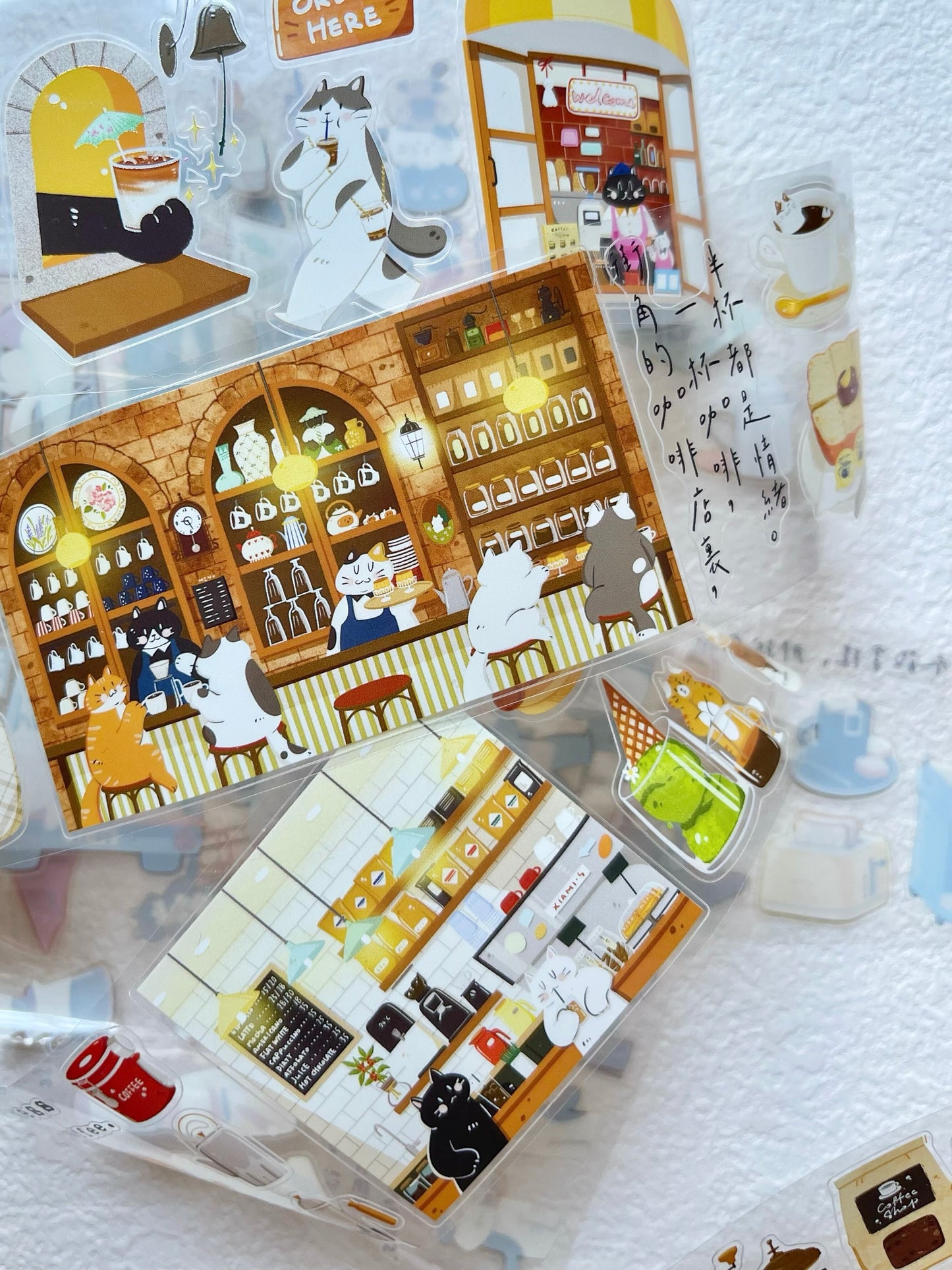 Xiami Studio - Coffee Stories | Kiss-cut | 6cm Tape | Release Paper | 5M