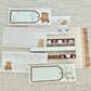 NEW! Xiao Xiao Studio - Lace Bear B | 35 Sheets Memo Pad | Ephemera Paper