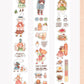 NEW! Sho Little Happiness - Forest Party | Kiss-cut | 4cm PET Tape | Release Paper | 5M