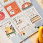 NEW! OURS - Bakery Cheers | Die Cut | 2 Sheets Stamp Sticker