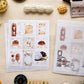 NEW! OURS - Sweet Ours | Die Cut | 2 Sheets Stamp Sticker