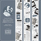 NEW! TOP Studio - Flower & The Moon | 5cm Matte PET Tape |  Release Paper
