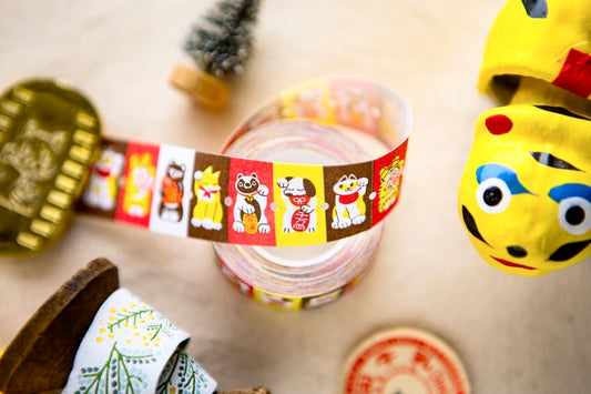 NEW! Ours - Little Lucky Friends | Label Sticker Tape | Release Paper