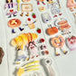 NEW! Lacreme - Bread | Kiss-cut | 5cm PET Tape |  Release Paper | 5M