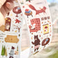 NEW! Lacreme - Autumn | Kiss-cut | 5cm Washi Tape |  Release Paper | 5M