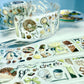 NEW! Bunny & Pear Studio - Chocolate | Kiss-cut | 5cm PET Tape | Release Paper | 5M