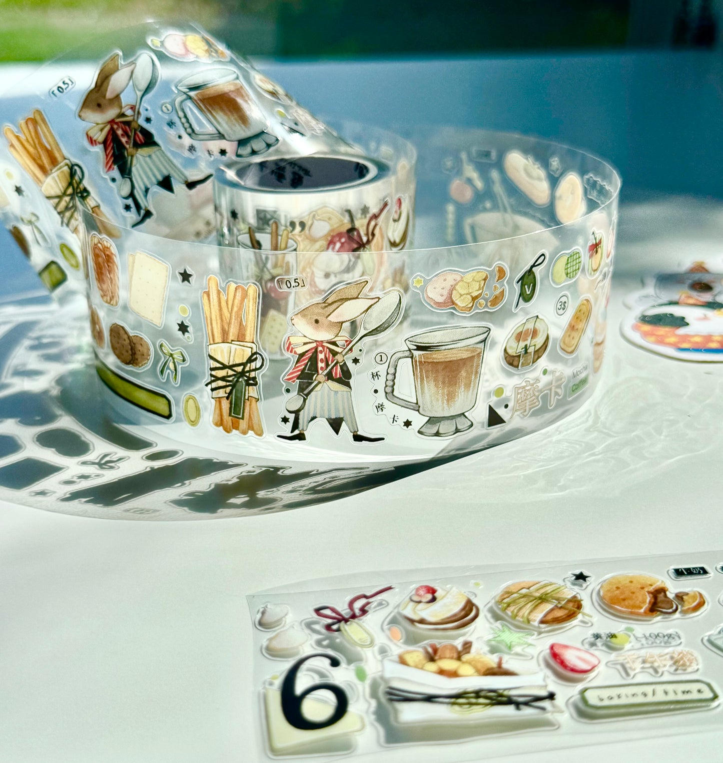 NEW! Bunny & Pear Studio - Cookie Parade | Kiss-cut | 4.5cm PET Tape | Release Paper | 5.1M