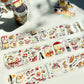 NEW! Bunny & Pear Studio - Sweet Treats | Kiss-cut | 5cm PET Tape | Release Paper | 5.22M