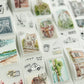 NEW! Qiqiyu Art Studio (QQY) - Vol.10 Leisurely Journey | Kiss-cut | 4.3cm Glitter PET Tape | Release Paper | 6M