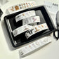 NEW! Qiqiyu Art Studio (QQY) - Vol.10 My Clips Collection | Kiss-cut | 3cm Glitter Tape | Release Paper | 5M