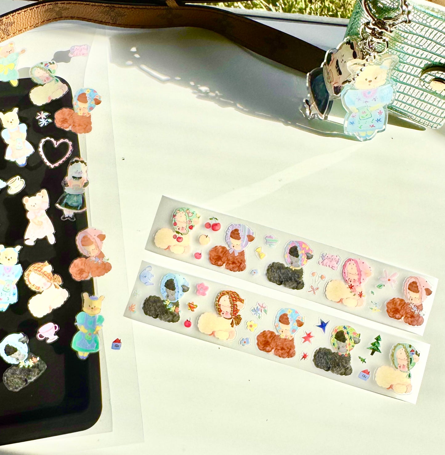 PUKAPUKA - Little Lamb's Nap | Kiss-cut | 4cm Tape | Release Paper | 5.2M