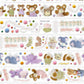 NEW! Princess Studio - Fluffy | Kiss-cut | 4cm Washi Tape | Release Paper | 5M