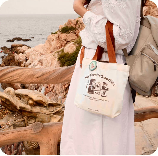 NEW! Qiqiyu Art Studio Studio (QQY) - Vol.10 Small Tote | Journaling Accessories | With 1 free Badge