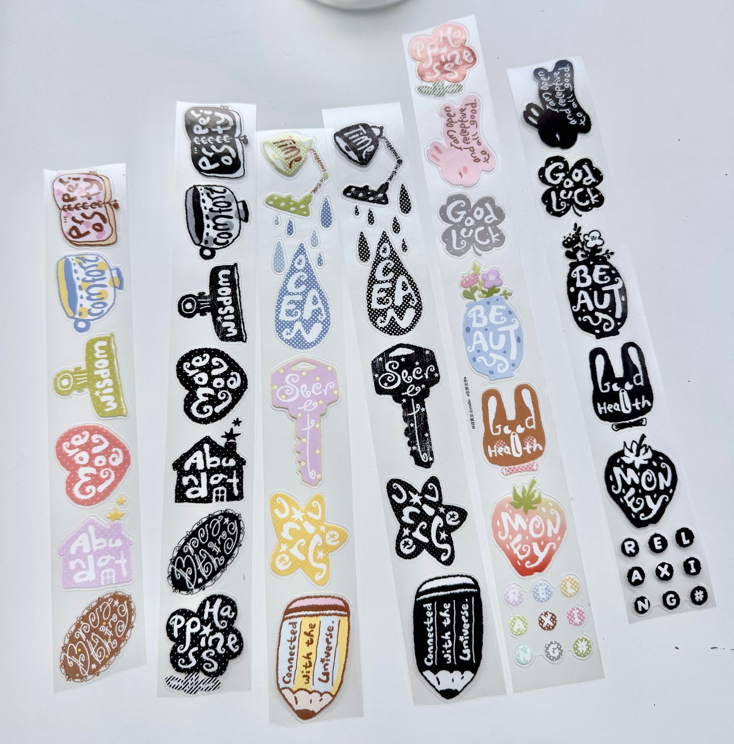 NEW! Princess Studio - Words of Wonder | Kiss-cut | 4cm PET Tape | Release Paper | 5M