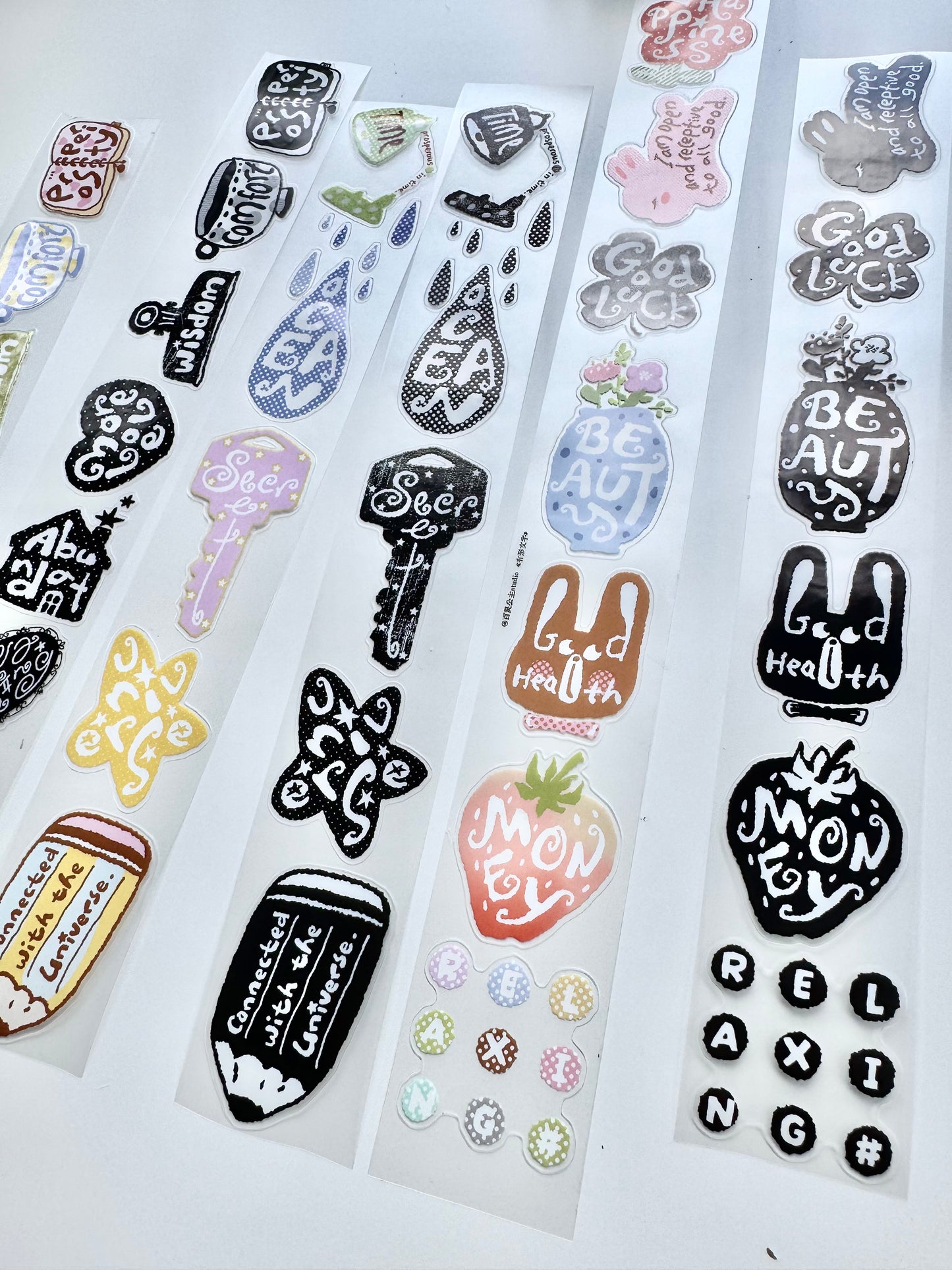 NEW! Princess Studio - Words of Wonder | Kiss-cut | 4cm PET Tape | Release Paper | 5M