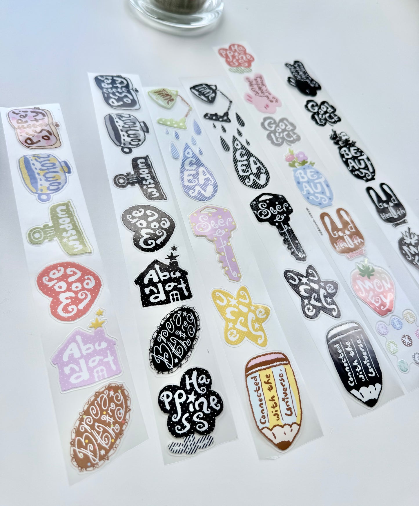 NEW! Princess Studio - Words of Wonder | Kiss-cut | 4cm PET Tape | Release Paper | 5M