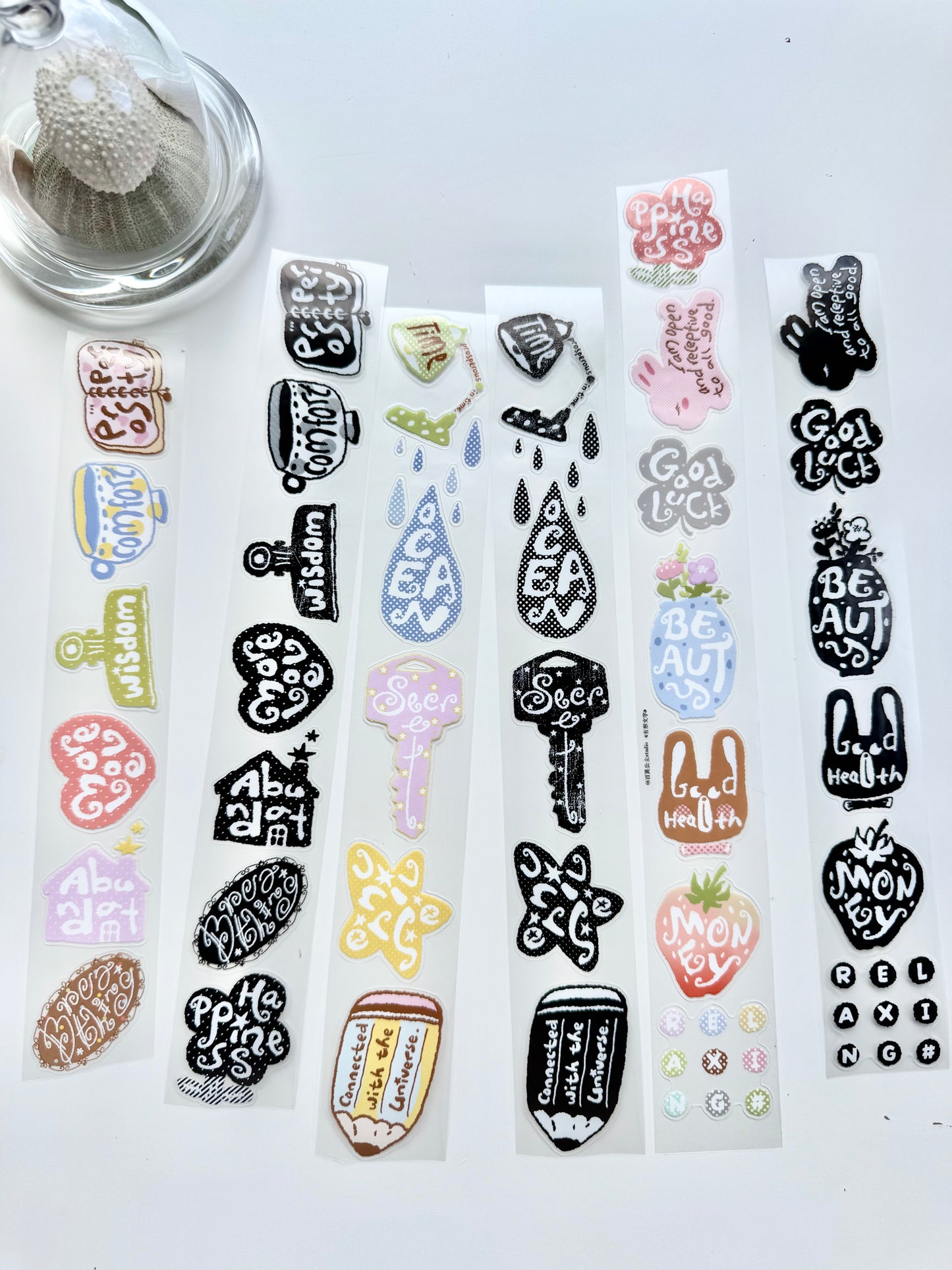 NEW! Princess Studio - Words of Wonder | Kiss-cut | 4cm PET Tape | Release Paper | 5M