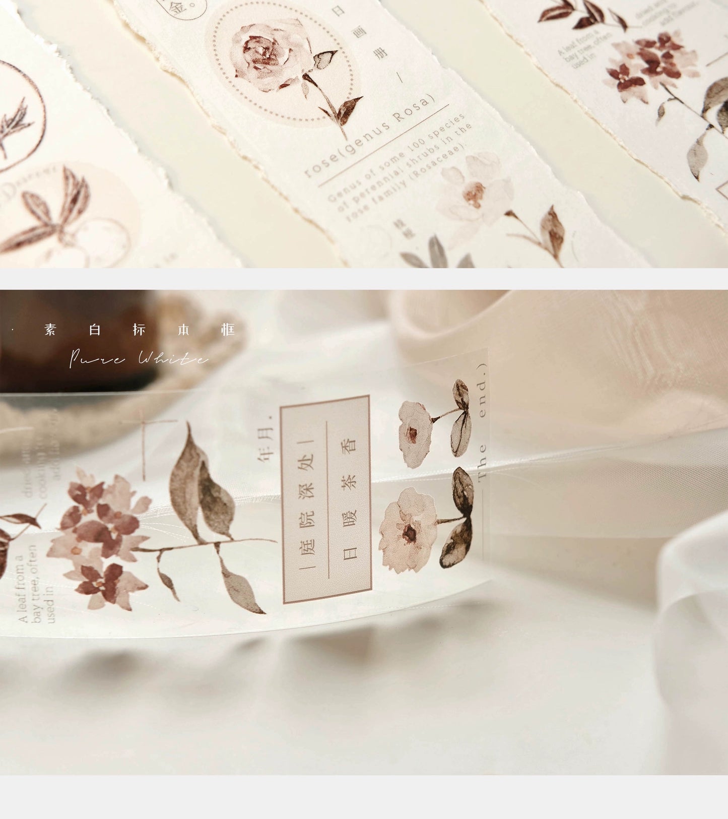 Freckles Tea Vol.3 - Autumn Leaves PET Tape | Release Paper